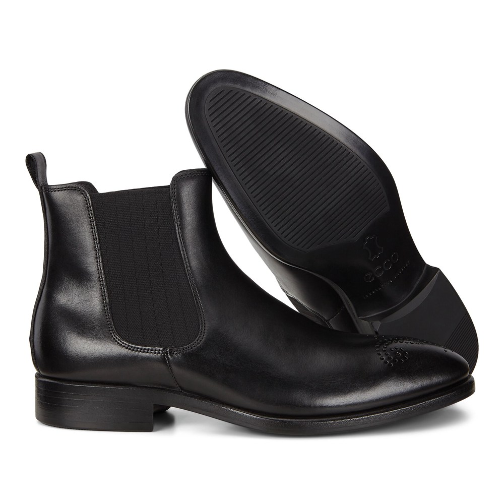 Zapatos De Vestir Hombre - ECCO Vitrus Mondial Chelsea Boot - Negros - XAK314759